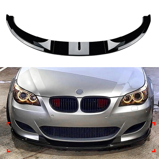 BMW E60 splitter I Glans zwart