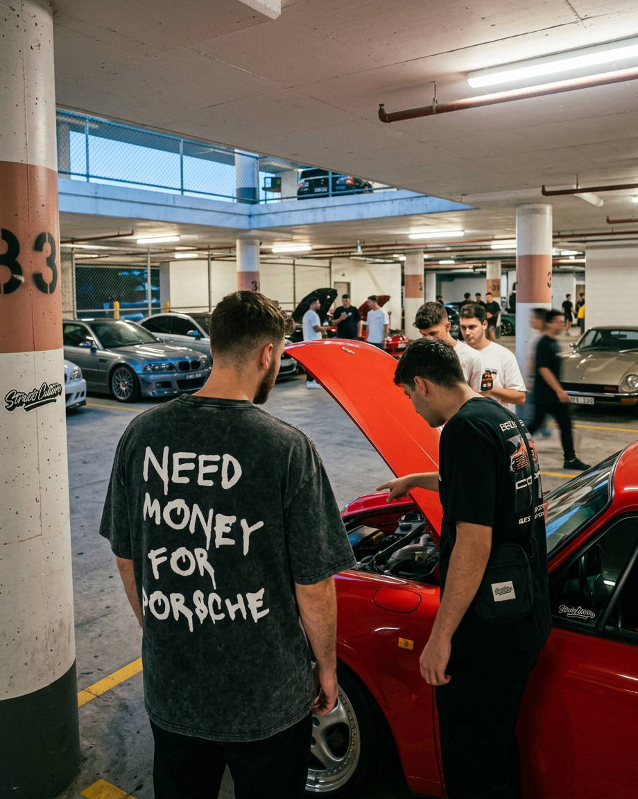 Need money for porsche T-shirt