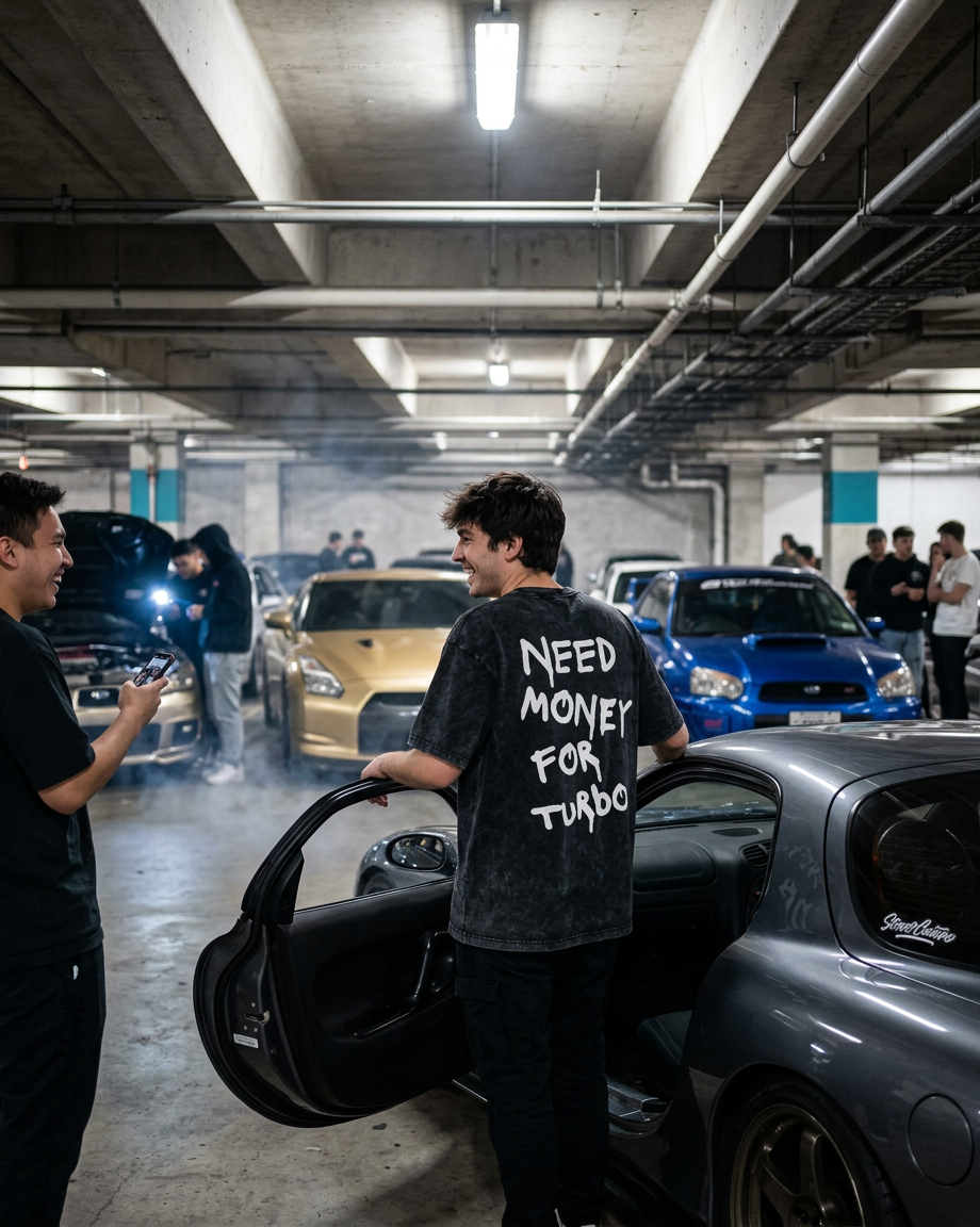 Need money for turbo T-shirt