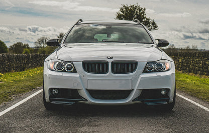 E90 splitters M pakket glans zwart